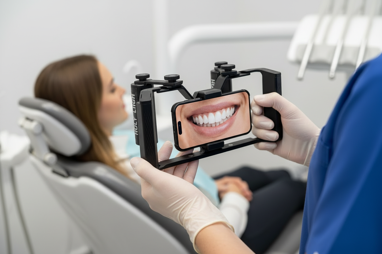 How to Photograph Anterior Teeth With Your Phone — Repeatable Setup ...