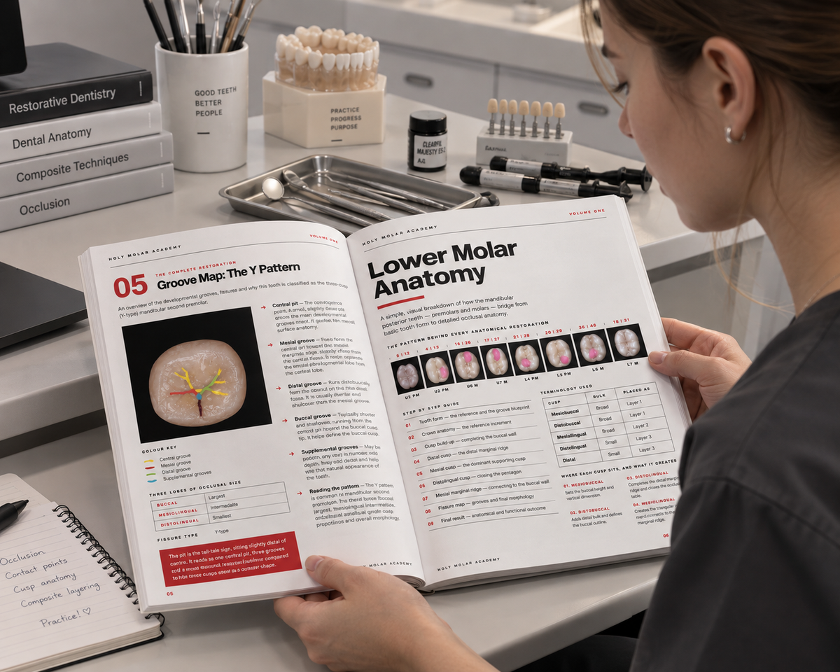 Posterior Composite Restorations - Layer by Layer. Printed Book.