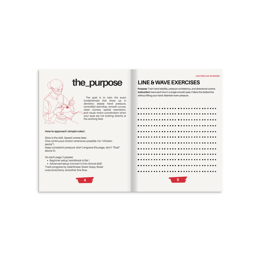 Indirect Mirror Vision Practice Book