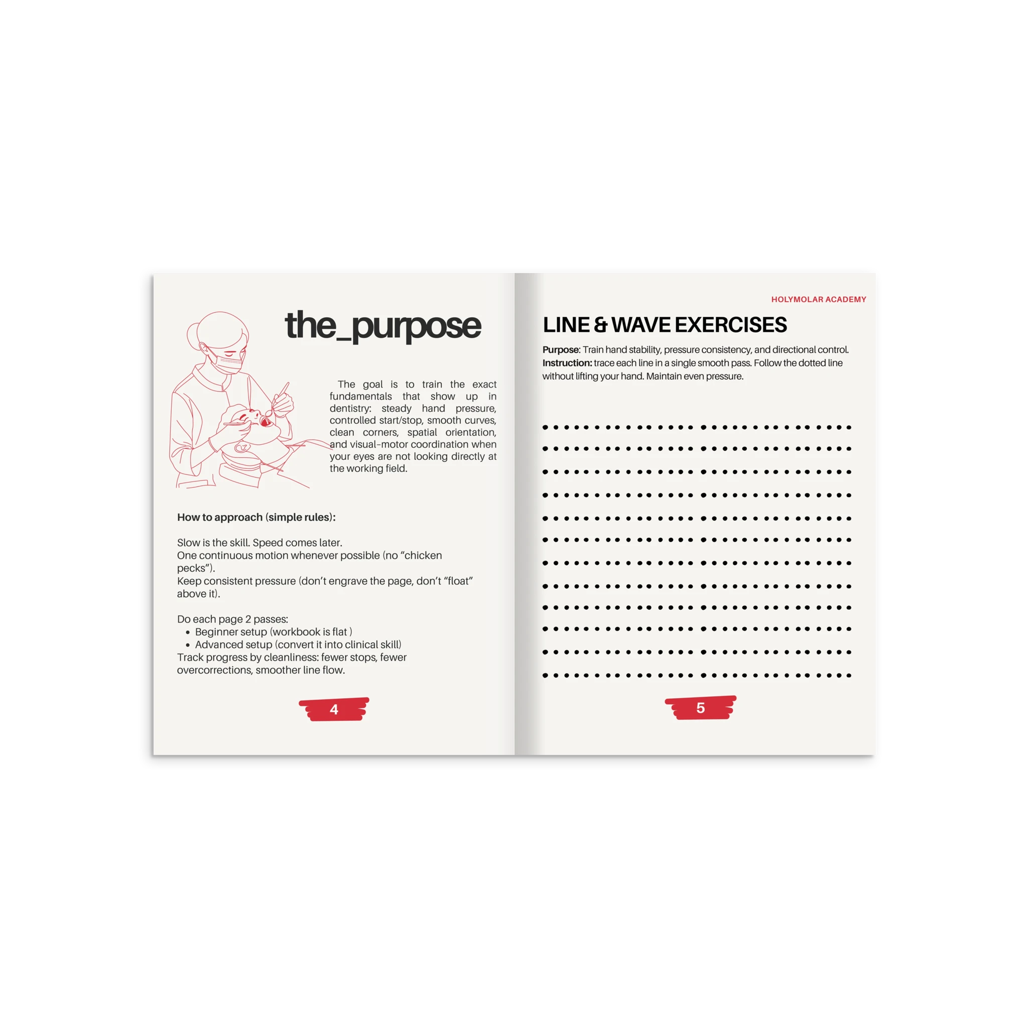 Indirect Mirror Vision Practice Book