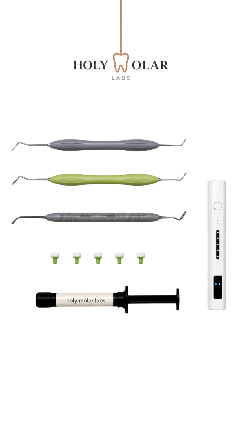 Complete Restorative Practice Kit-Models, Composite, Curing Lamp & Instruments Included