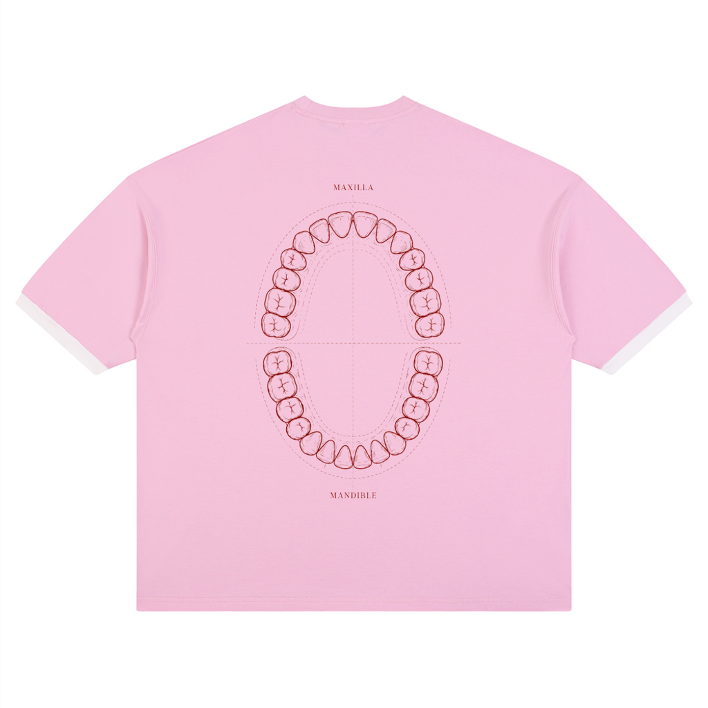Holy Molar Dental Anatomy T-Shirt – Oversized Dental Graphic Tee
