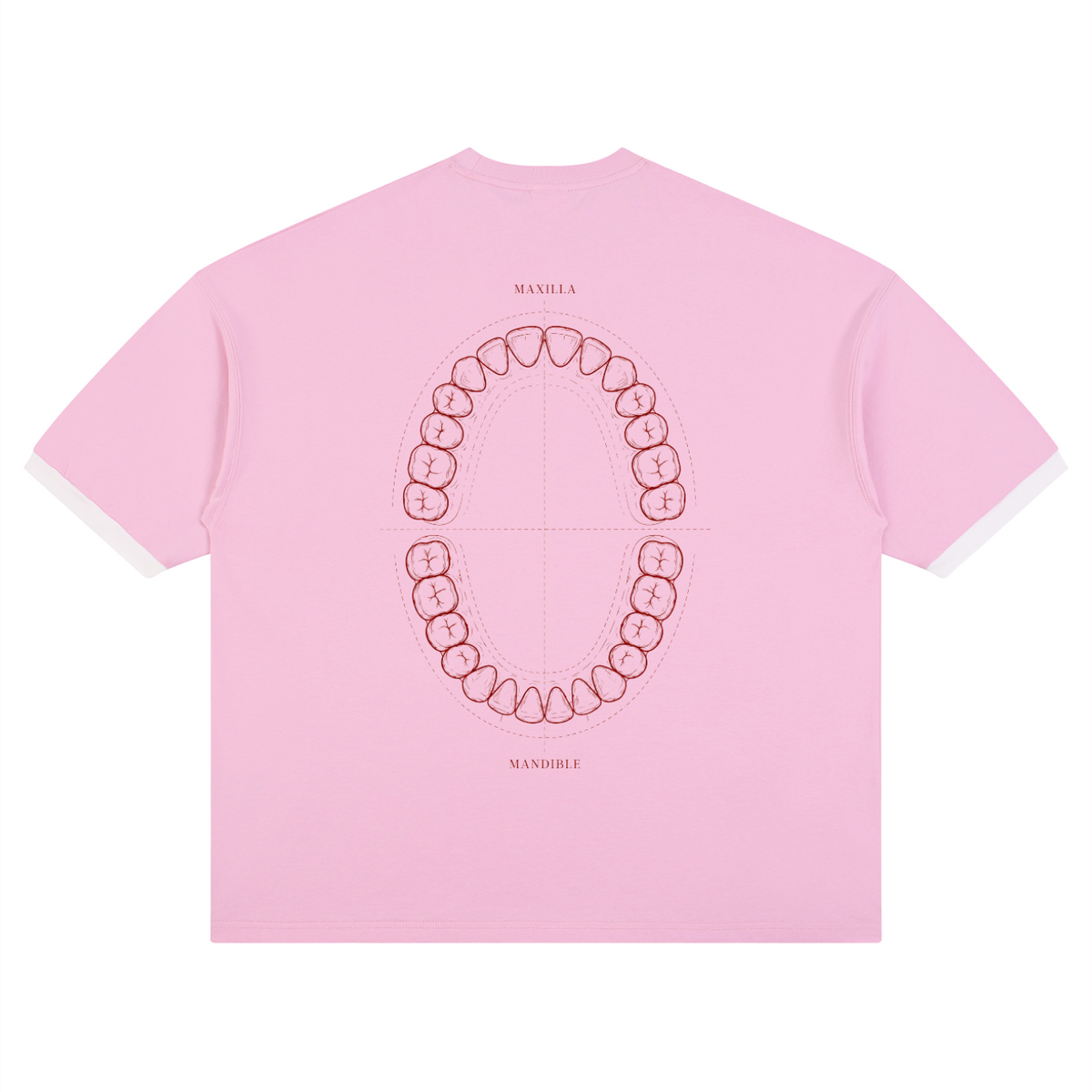 Holy Molar Dental Anatomy T-Shirt – Oversized Dental Graphic Tee