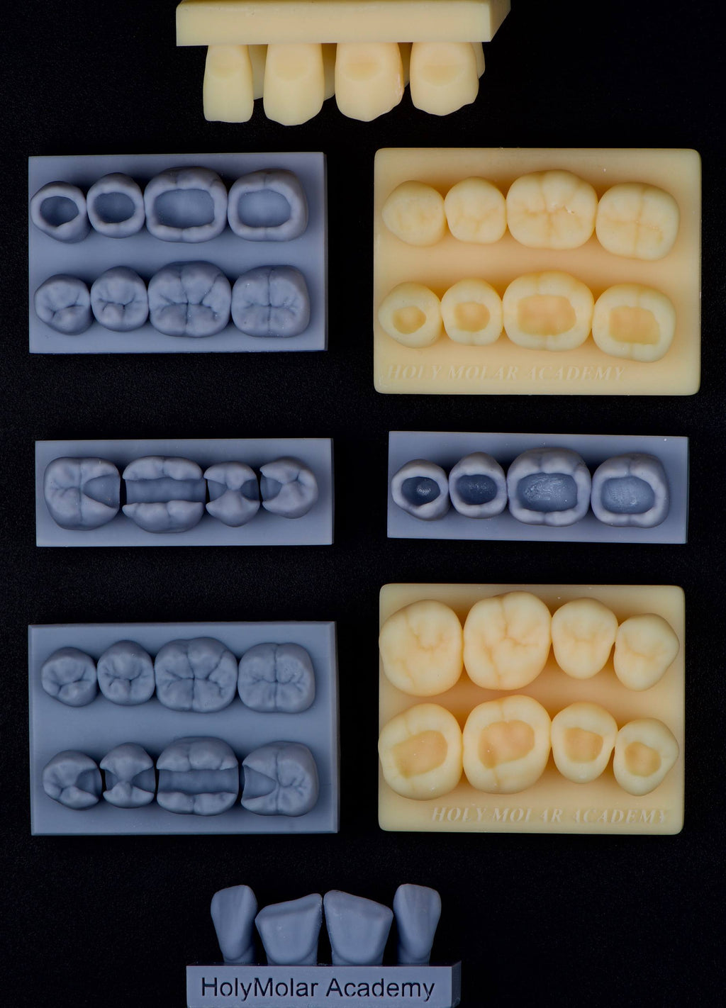 Restoration Practice Model Set (mixed 8 pcs)