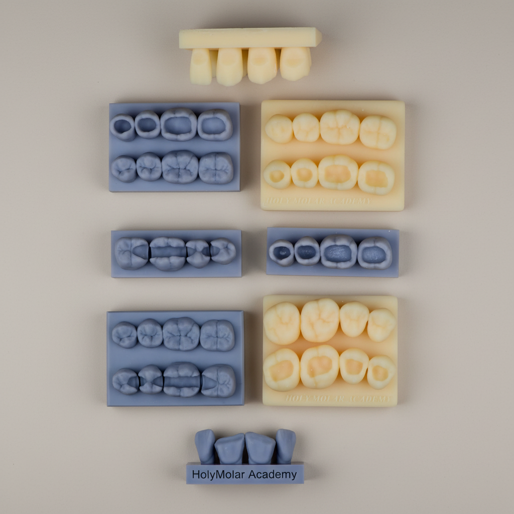 Restoration Practice Model Set (mixed 8 pcs)