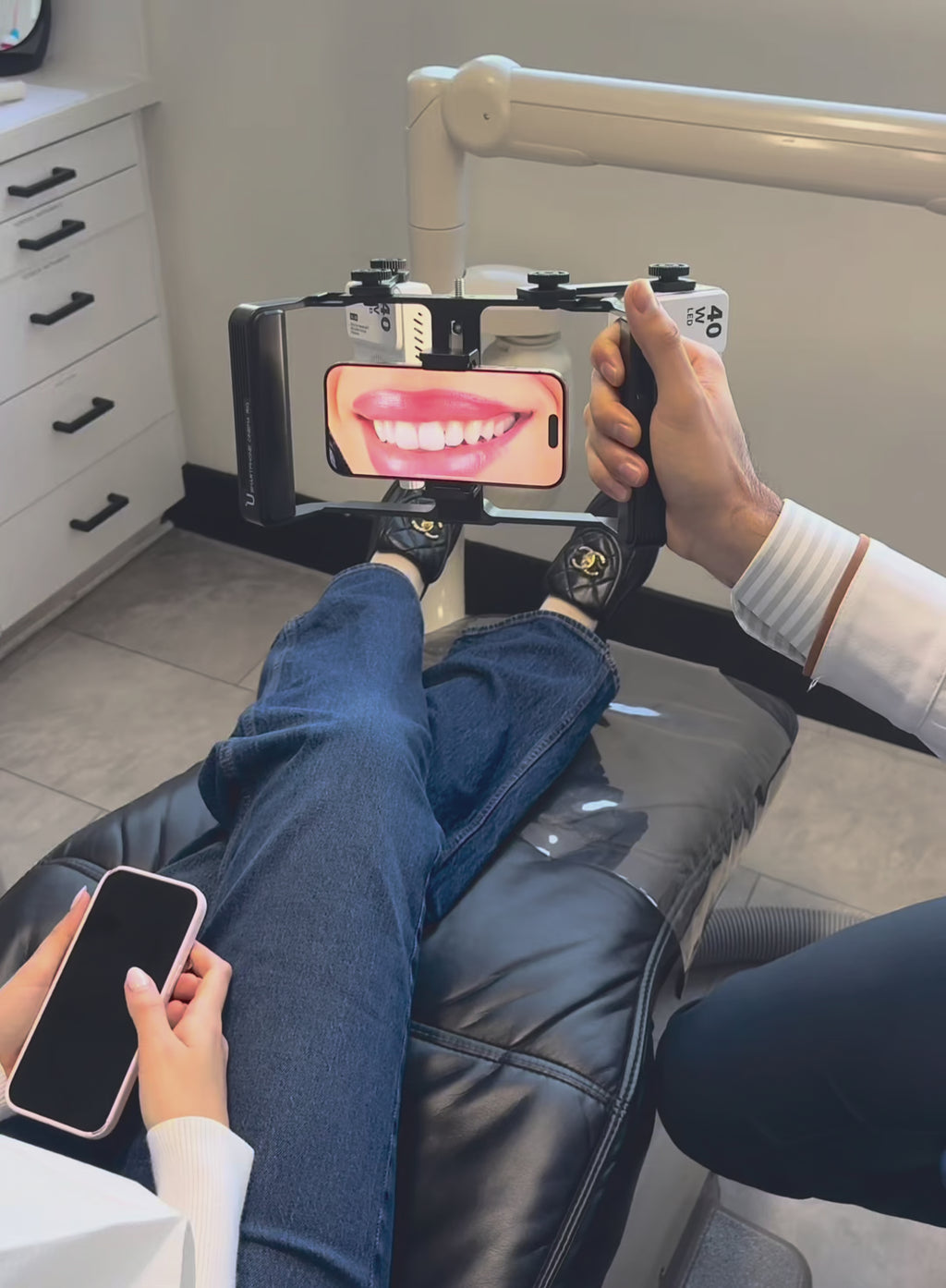 Dentist using Holy Light 