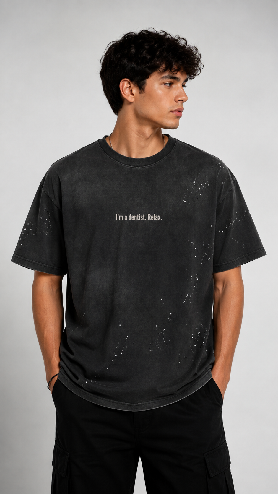 I’m a dentist. Relax. Black Tee